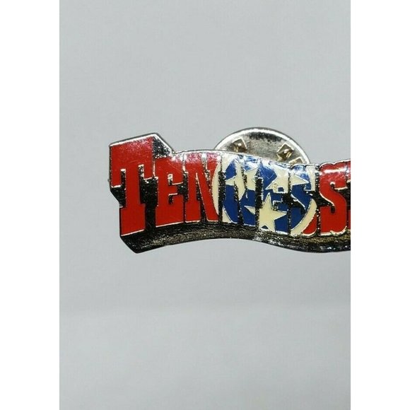 2 Tennessee Mockingbird And Tennessee Logo Embossed Pin Lapel Button - Picture 8 of 12
